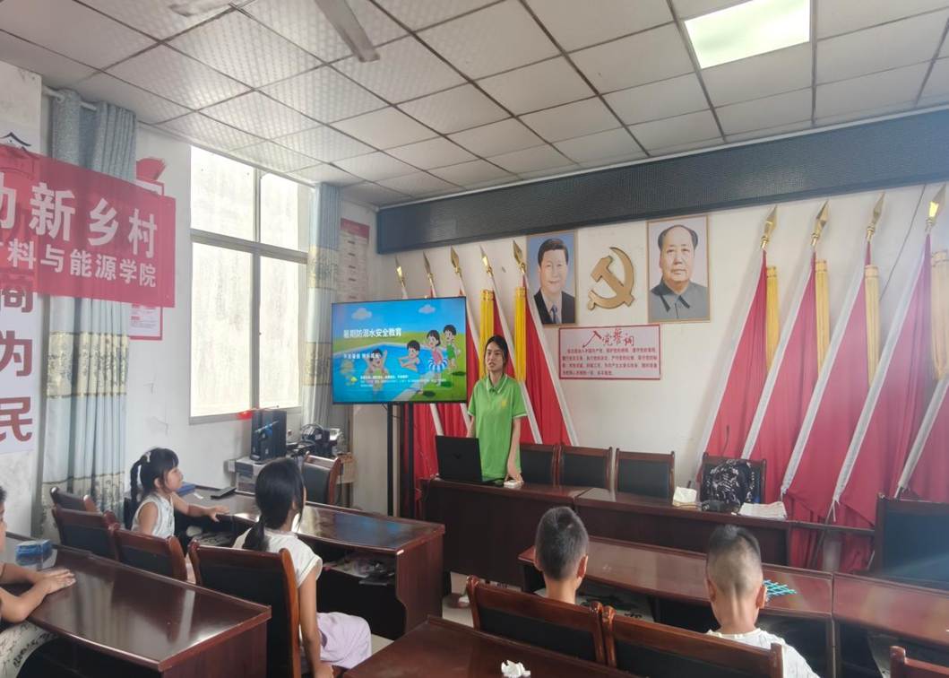 李欣慧开展“防溺水”宣讲